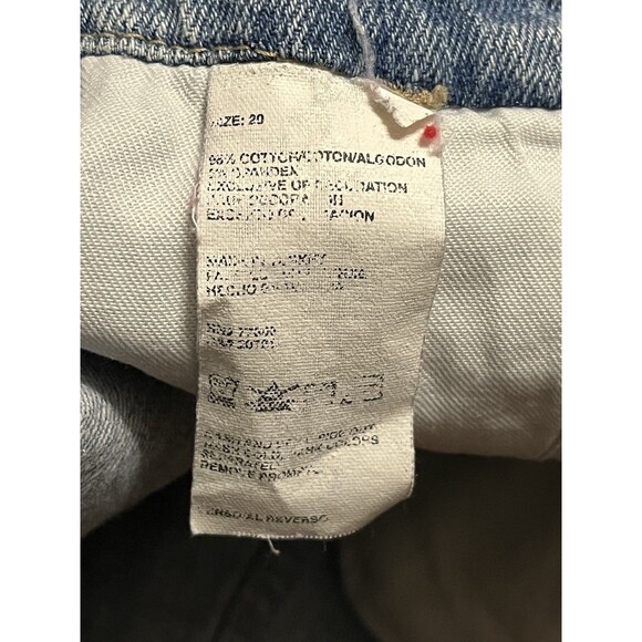 Tommy Jeans Woman Mom Shorts Vintage Size 20 Y2K - Picture 12 of 14